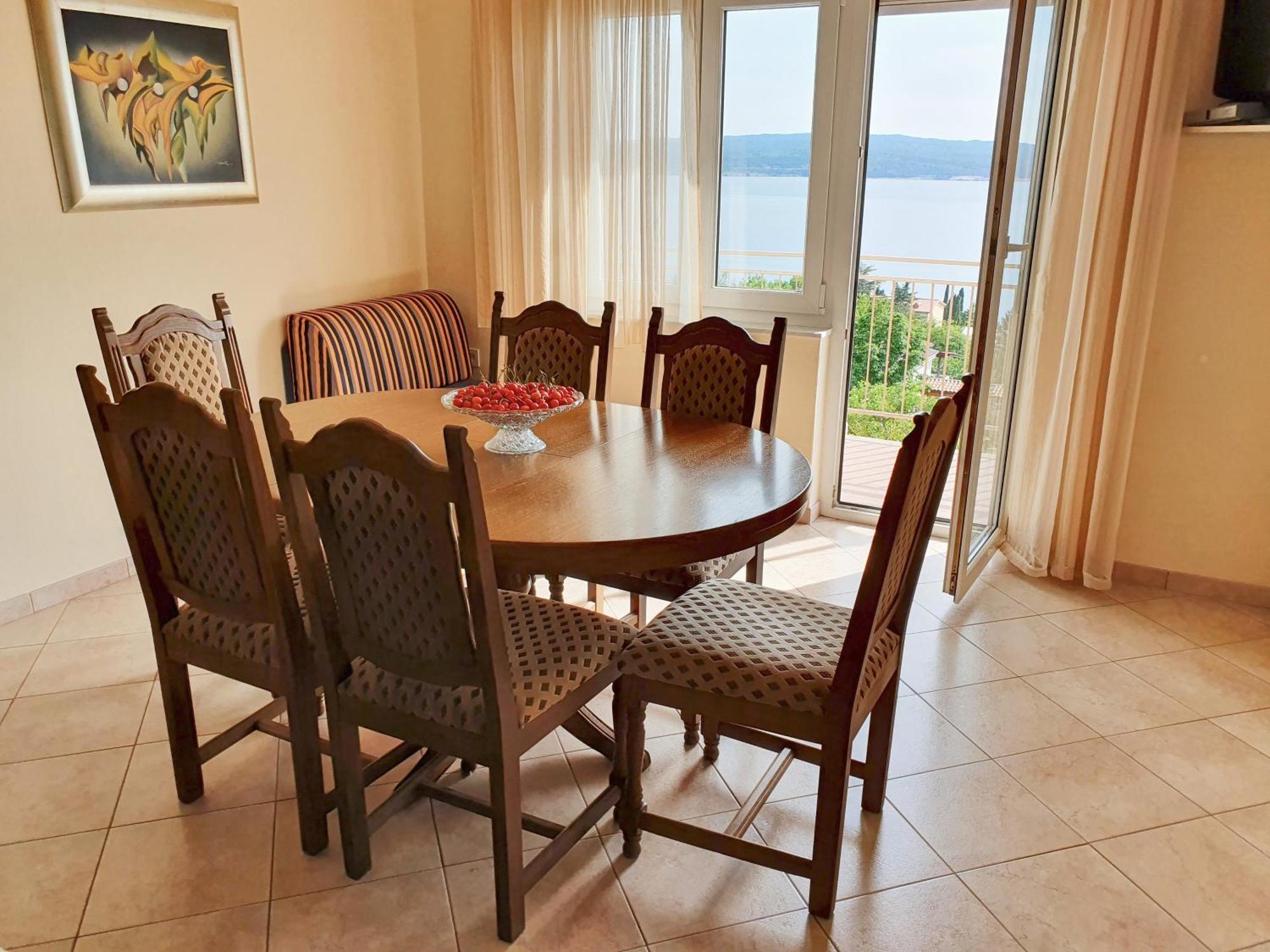 Seaview Apartment With Balcony And Terrace Barac Crikvenica Exteriér fotografie